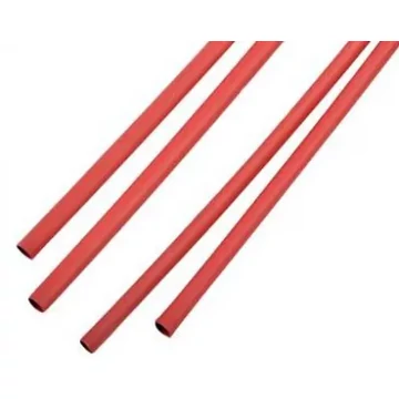 NAR0252 Zsugorcső 1,5mm/1m, piros 10db/cs.