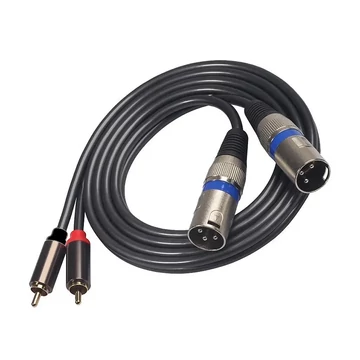 2RCA dugó - 2 XLR dugó 150cm