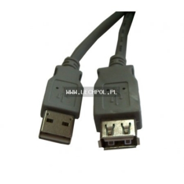KPO2783-1,8 USB hosszabbító kábel, USB dugó - USB aljzat, 1,8m