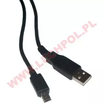 KPO2853L-1,5 USB kábel, USB dugó -  mini USB dugó, 1,5m