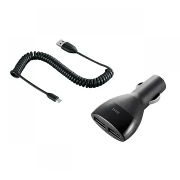 GSM0380 HTC C300 autós töltő 2xUSB