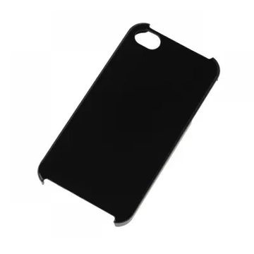 ML0153 iPhone 4 fekete műanyag hátlapvédő