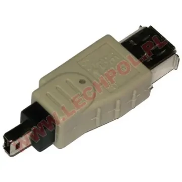 ZLA0630  IEE 1394 6P aljzat - 4P dugó