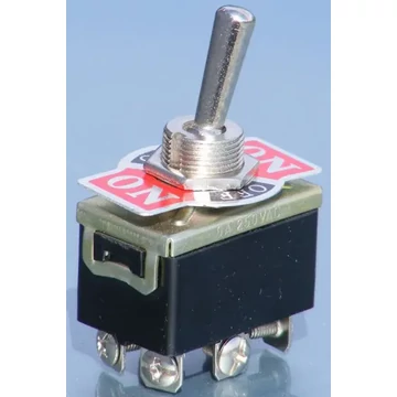 Billenőkapcsoló ON-OFF-ON 250V 6A TS-603