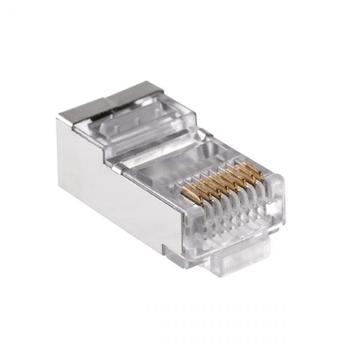 TEL0004-3 Krimpelhető UTP/FTP dugó, RJ45 8P8C, árnyékolt