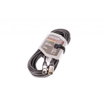 KPO2756V-15 Mikrofon kábel, XLR dugó - XLR aljzat, fekete, 15m