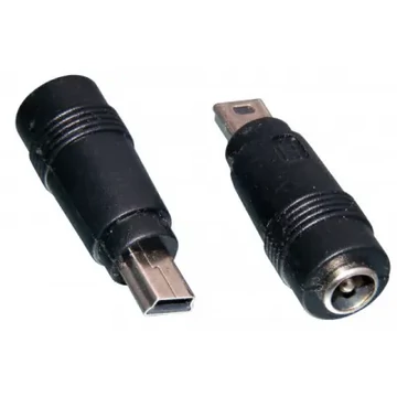ZLA0331T-8 DC dugó átalakító 2.1/5.5 aljzat, Mini USB dugó