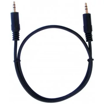 KPO2743T-1 3,5mm jack dugó - dugó kábel, aranyozott 1m