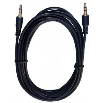 KPO2743T-1,8 3,5mm jack dugó - dugó kábel, aranyozott 1,8m