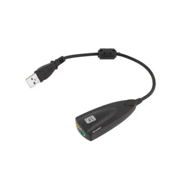 KOM0638D Vezetékes USB hangkártya 7.1