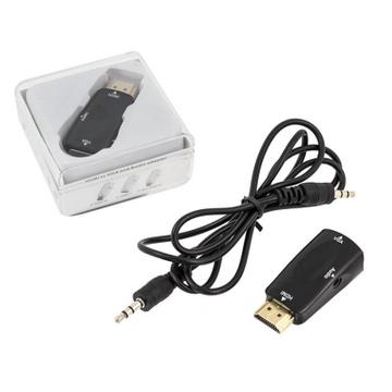 ZLA0794A HDMI - VGA adapter, HDMI bemenet - VGA és audió kimenet