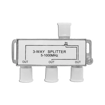 ZLA0636A Koax kábel elosztó, splitter, F csatlakozós, 3 kimenet, 5-1000MHz