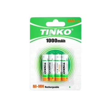 BAT-TK02 TINKO Ni-Mh Akkumulátor AAA 1000mAh 4db/bl.