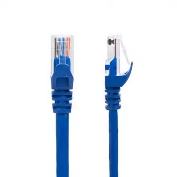 KPO2779B-10 UTP kábel, RJ45 dugó - dugó, Cat5e, kék, 10m