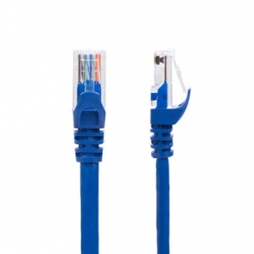 KPO2779B-3 UTP kábel, RJ45 dugó - dugó, Cat5e, kék, 3m