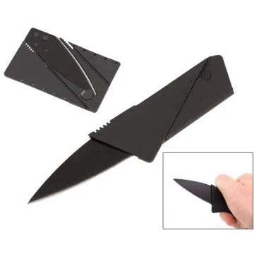 UTS0017 Összehajtható, bankkártya méretű kés