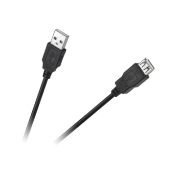 KPO2783-2 USB hosszabbító kábel, USB dugó - USB aljzat, 2m