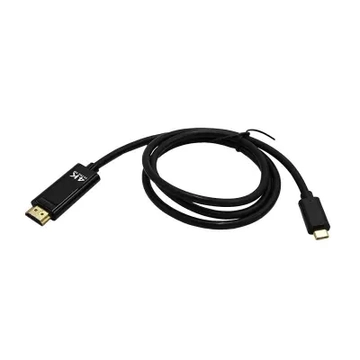 KOM0984A USB Type-C dugó - HDMI dugó kábel, 1m