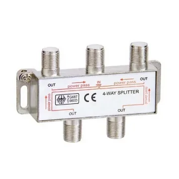 ZLA0637D 4 kimenetes splitter 5-2450MHz, power pass