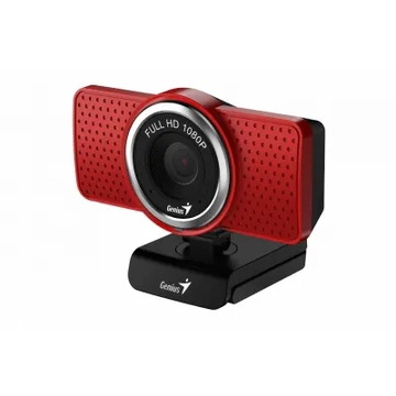 COM0223 Genius eCam 8000 webkamera, Full HD piros színű