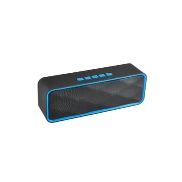 M Bluetooth hangszóró, fekete színű BT/MicroSD/USB/AUX 0768