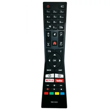 PIL6242 RM-C3331 Utángyártott távirányító VESTEL/TELEFUNKEN/JVC SMART TV-hez