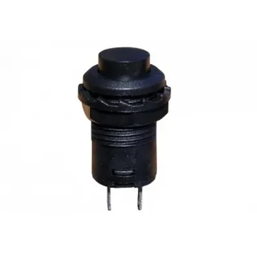 PRK5146-A Nyomógomb, fekete színű 250V 1,5A AC