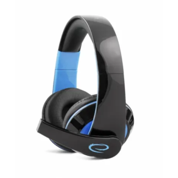 COM0217 Esperanza Condor GAMER mikrofonos fejhallgató, kék/fekete színű