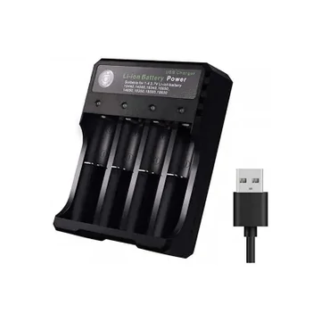 BAT1144B Akkumulátor töltő 18650 Li-Ion 3,7V akkumulátorhoz (4x18650)