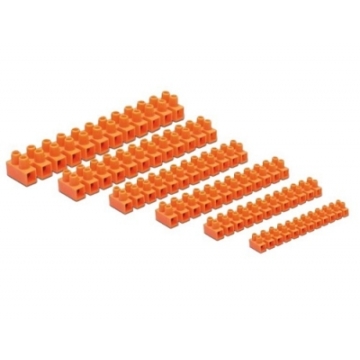 ZLA5018 Sorkapocs, narancs színű (4mm2)