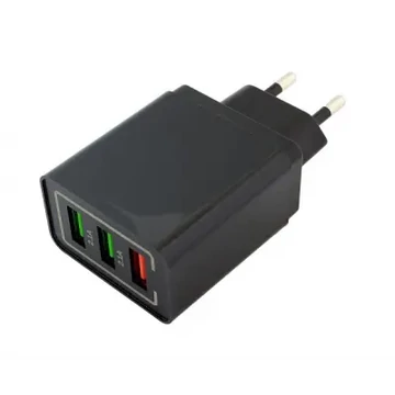 ML0003E Hálózati gyorstöltőtöltő, 3x USB aljzat (QC 3.0)