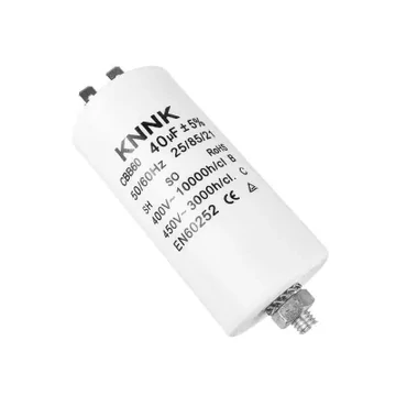 URZ3137B Kondenzátor villanymotorhoz 40uF/450V (sarus)