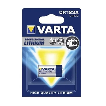 BAT-VA05 VARTA CR123 3V líthium elem  /db