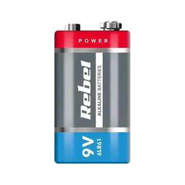 BAT0062 Alkáli elem REBEL 6LR6 9V  /db