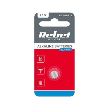 BAT0187 Alkáli elem REBEL EXTREME AG7/LR927 termékdíj fizetve