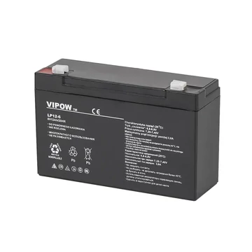 BAT0201 Akkumulátor 6V 12Ah termékdíj fizetve