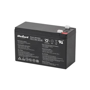 BAT0402 Zselés akkumulátor 12V 7Ah REBEL