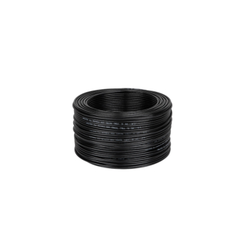 KAB0031 Koax kábel RG174 2,8mm, fekete, RÉZ, 50Ohm (100m/tekercs) ár/m