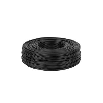 KAB0200-1 RCA kábel, 2RCA, fekete (100m/tekercs) ár/m