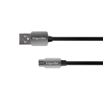 KM0324 Krüger&amp;Matz USB-Micro USB kábel 1m