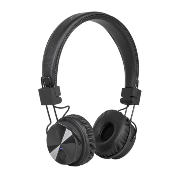 KM0624 Krüger&Matz Wave Bluetooth fejhallgató, fekete színű, termékdíj fizetve