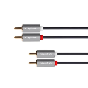 2RCA kábel 300cm Krüger&amp;Matz