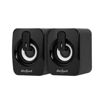 KOM1151 Multimédia hangszóró, 2x3W (USB) REBEL