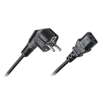KPO2772-10 Számítógép hálózati kábel, 10m (földelt 3pin)