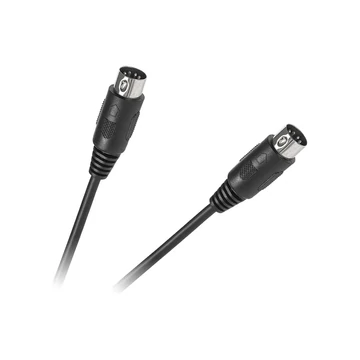 KPO2791-1,2 DIN kábel, 5 pólusú DIN dugó - dugó, 1,2m