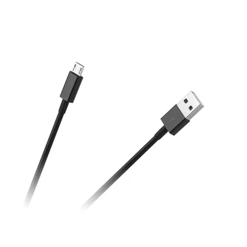KPO3874-3 Micro USB - USB kábel, fekete színű 3m