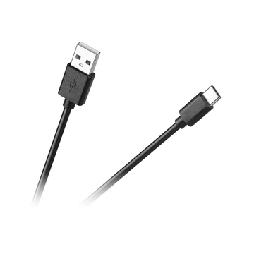 KPO4019-1.5 USB - Type C USB kábel,fekete színű 1,5m CABLETECH Eco-Line