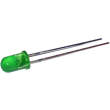LED3003 LED dióda 3mm ZÖLD 3V termékdij fizetve