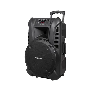 MIK0134EU Hordozható aktív hangfal,15coll 60W,USB/SD/BT/AUX/FM/MIC