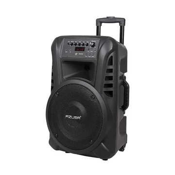 MIK0135EU Hordozható aktív hangfal,12coll 40W,USB/SD/BT/AUX/FM/MIC